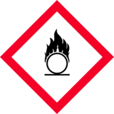 GHS pictogram for Class 5.1 Oxidising Substances